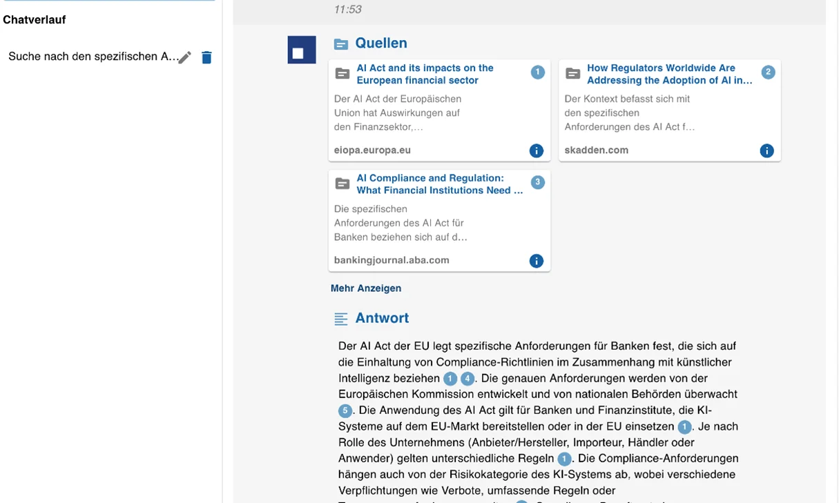 EnterpriseGPT é fácil de usar graças à sua interface amigável.