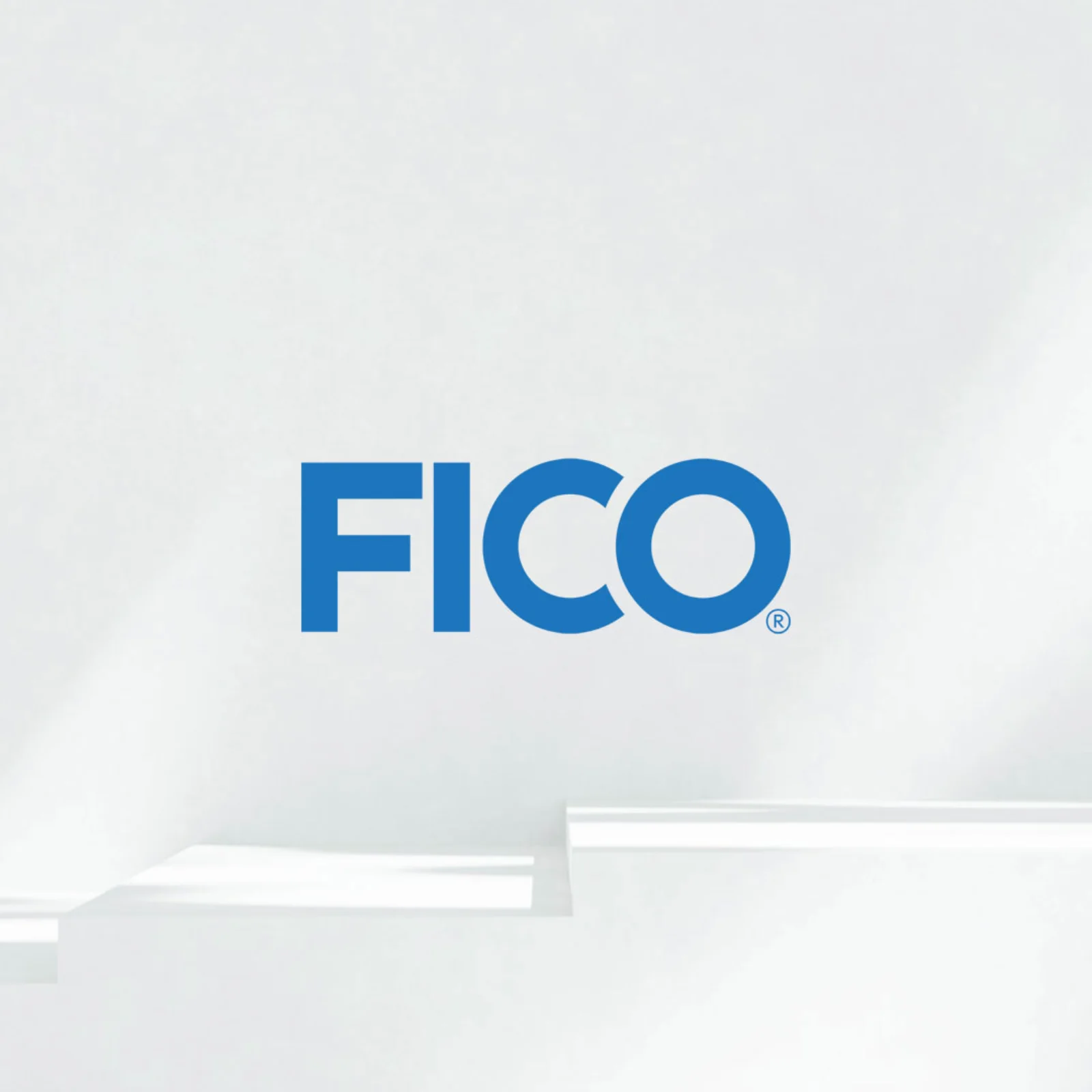 FICO Partner Logo FICO logo in blue on a light background representing GFT’s partnership with FICO.
