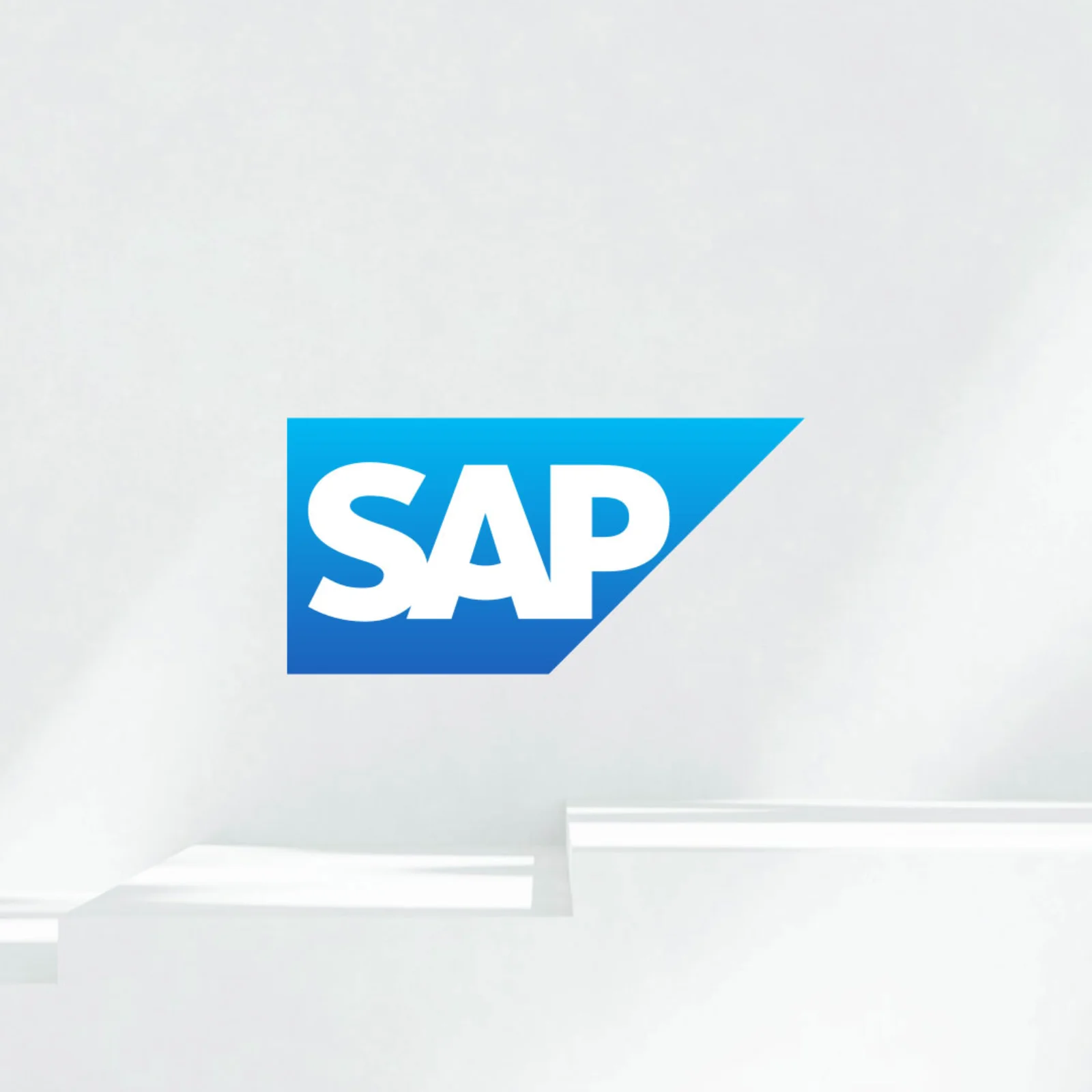 SAP Partner Logo SAP logo in blue and white on a light background representing GFT’s partnership with SAP.