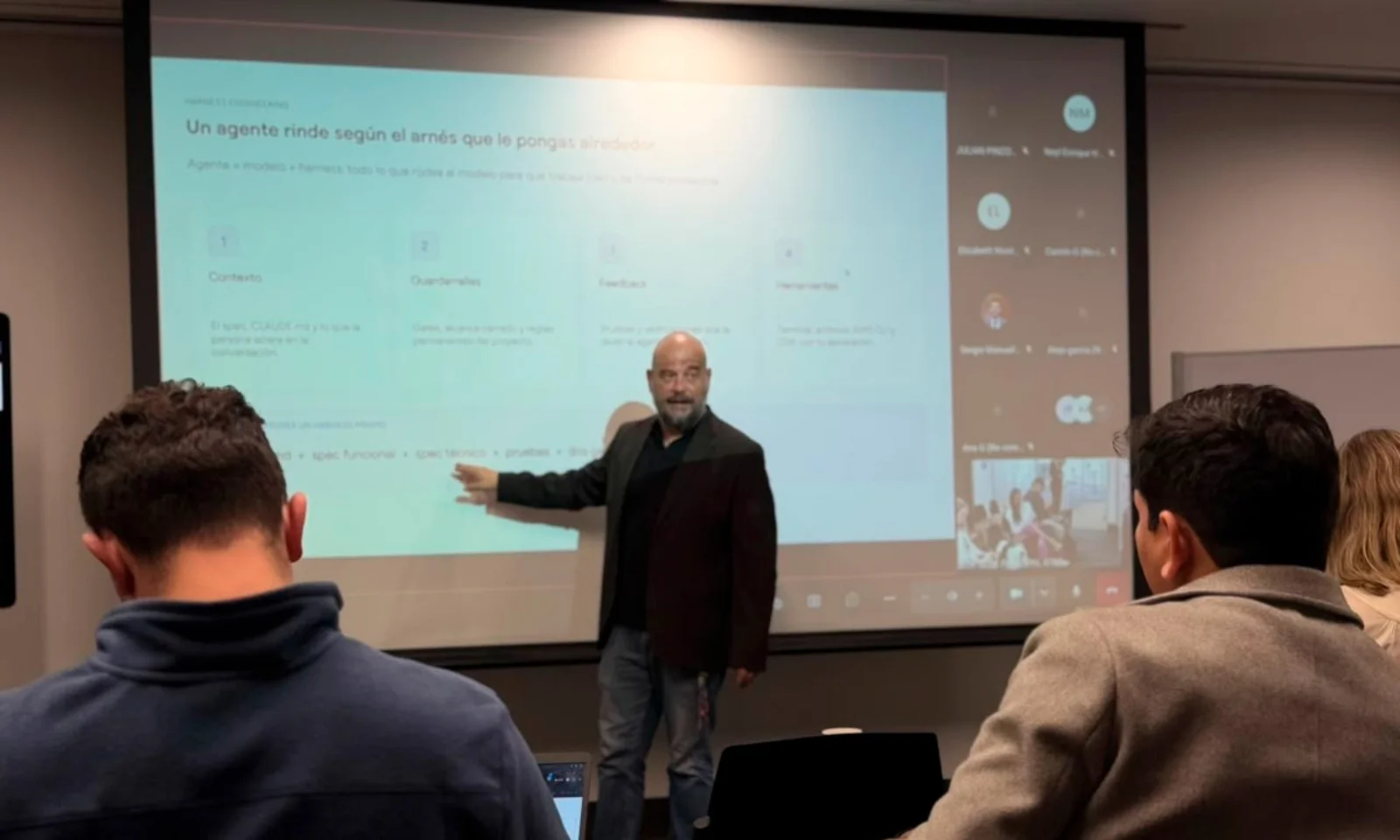 GFT explores AI agents and engineering practices during a technical session at Bintec 2026 focused on enterprise AI applications.