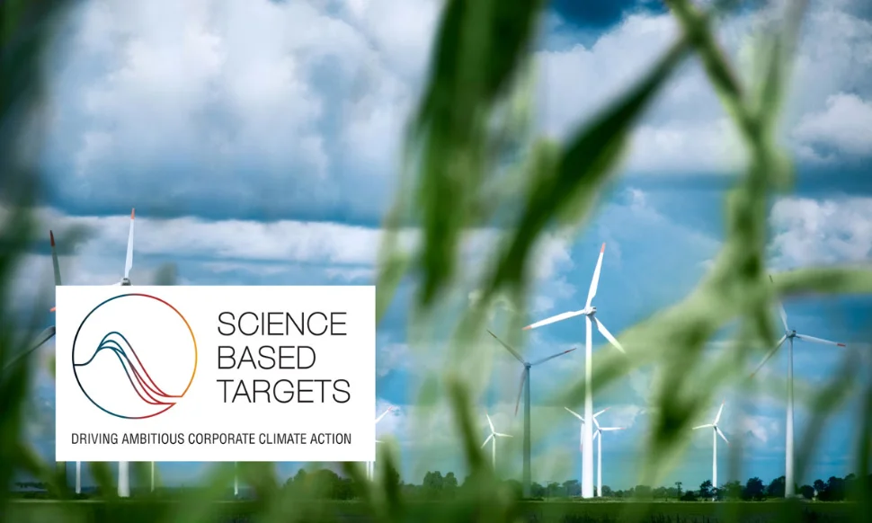 Die unabhängige Science Based Target Initiative, SBTi, hat unsere kurzfristigen wissenschaftlich fundierten Ziele zur Emissionssenkung im September 2022 geprüft und anerkannt.