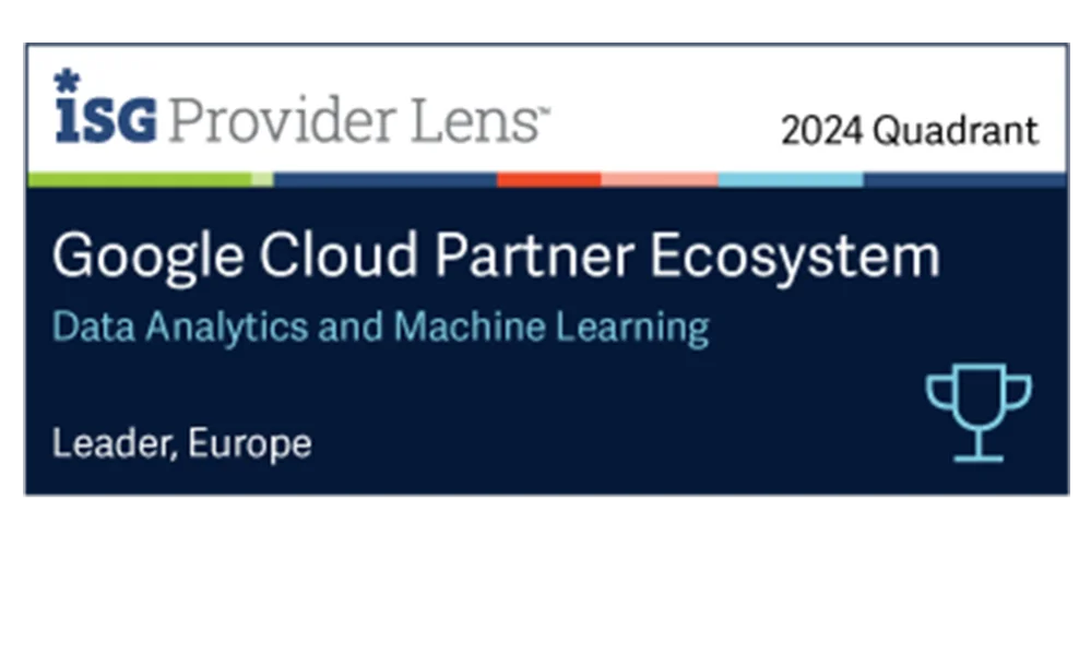 GFT reconnu comme leader dans l'ISG Provider Lens™ 2024 pour l'écosystème des partenaires Google Cloud