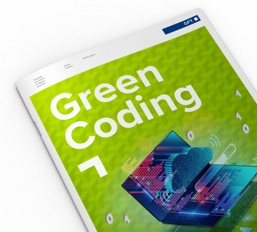 Explore GreenCoding, GFT’s approach to sustainable software development that makes it possible for software to reduce energy use and greenhouse gas emissions.