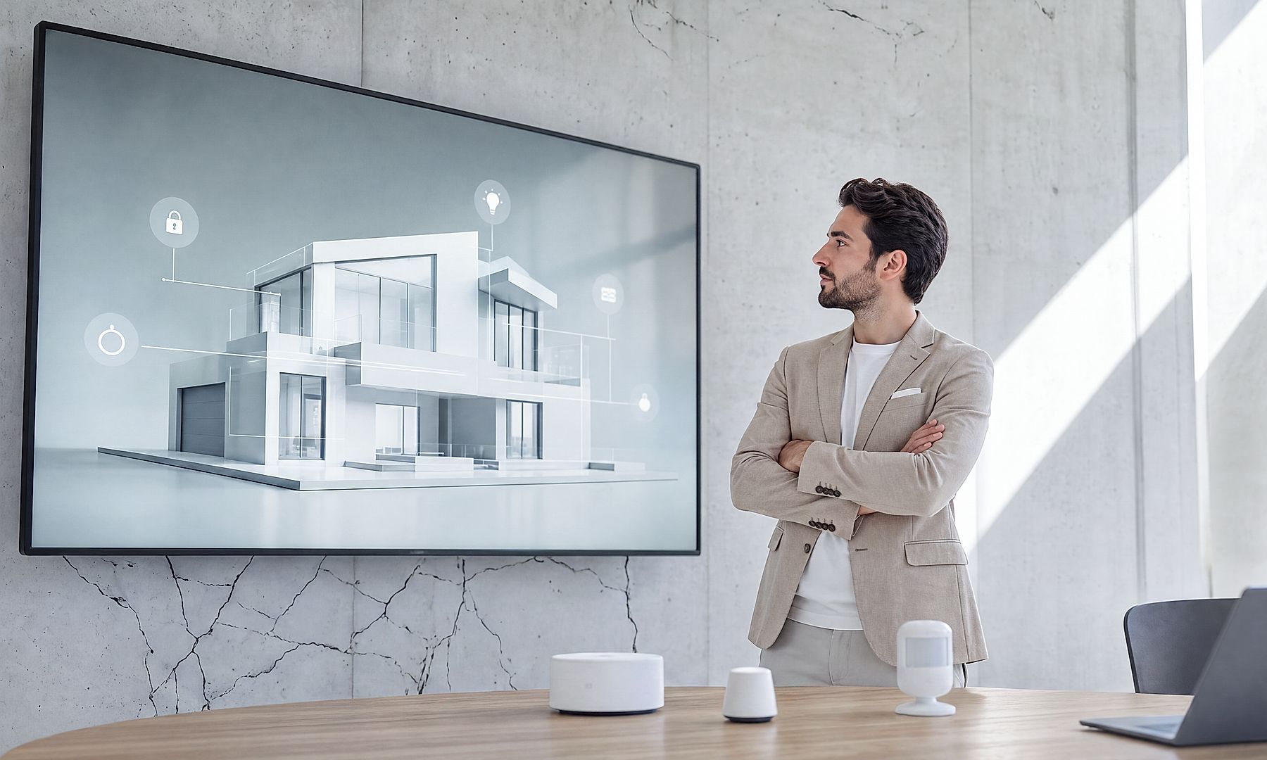 Edifícios inteligentes e soluções empresariais conectadas Esta imagem destaca tecnologia de edifícios inteligentes, soluções empresariais conectadas e inovação digital. Mostra como infraestrutura inteligente, integração de IoT e plataformas orientadas por dados impulsionam a transformação dos negócios e a eficiência operacional.