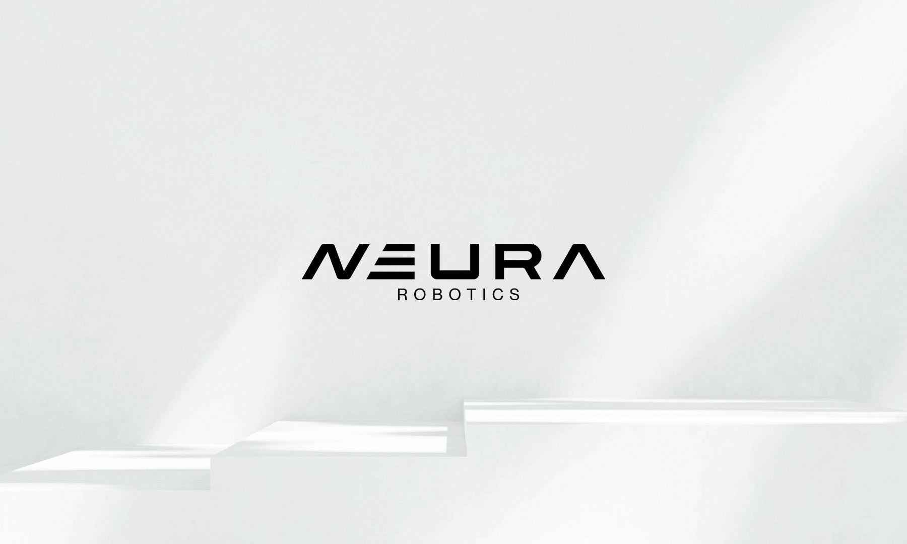 Neura Robotics logo in black on a light background representing GFT’s partnership with Neura Robotics.