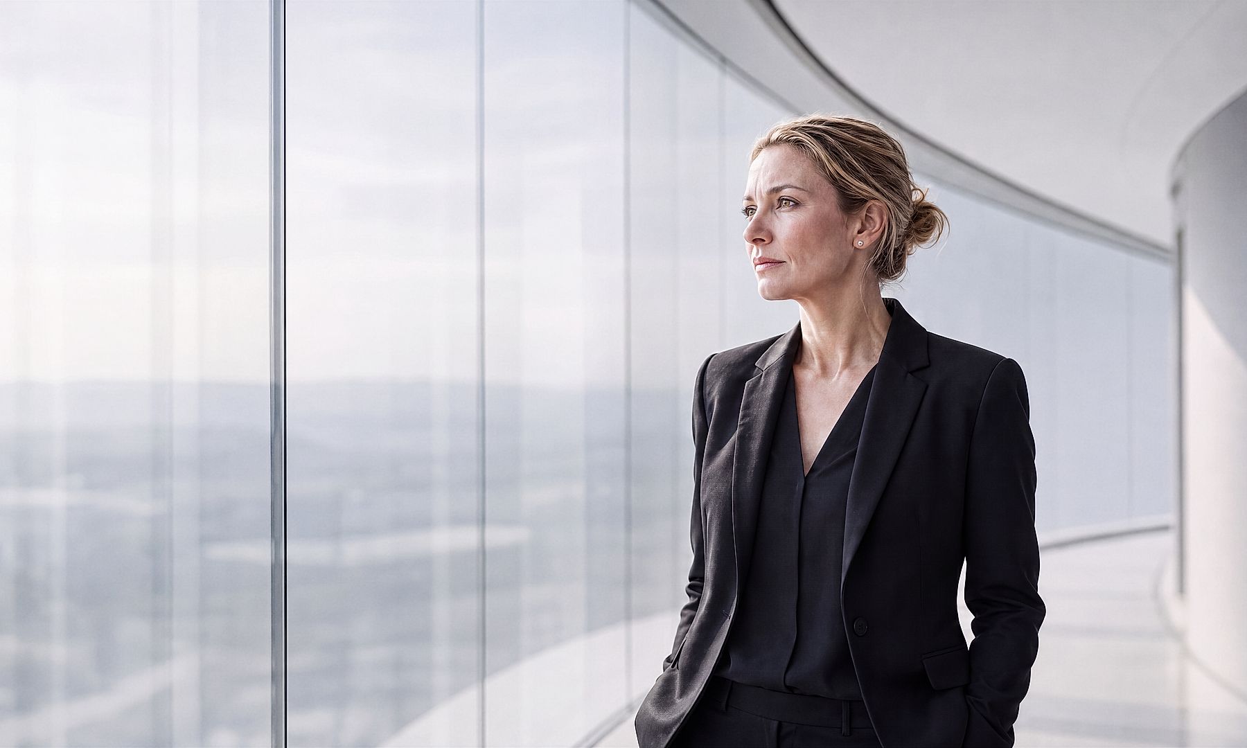 Esta imagen destaca el liderazgo ejecutivo, la visión estratégica y la transformación empresarial moderna. El entorno corporativo contemporáneo simboliza innovación, resiliencia y toma de decisiones basada en datos para impulsar el crecimiento sostenible.