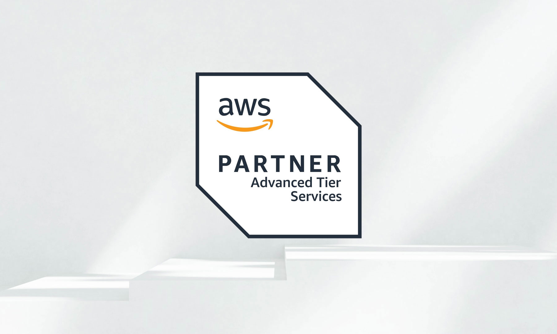 AWS Advanced Tier Services Partner Badge AWS Partner badge displaying the Amazon Web Services logo with the text “Advanced Tier Services.”