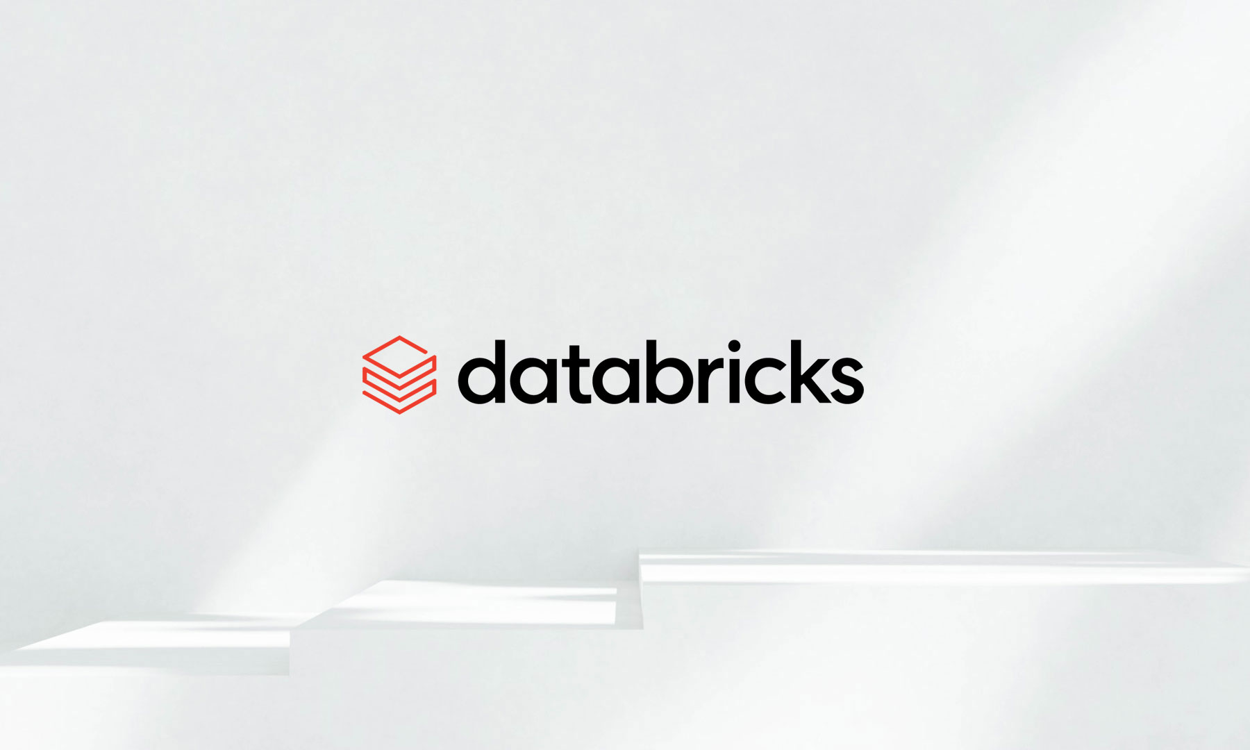 Databricks logo in black and red on a light background representing GFT’s partnership with Databricks.