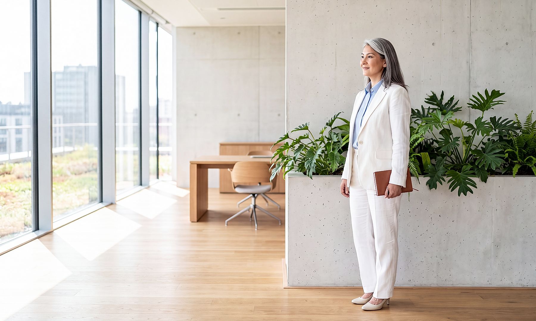 This image highlights modern leadership, professional excellence, and workplace innovation. It showcases how contemporary office environments, mobile technology, and flexible workspaces support collaboration, productivity, and enterprise transformation.